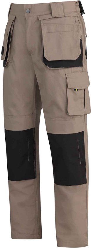 STØRVIK David Timmermans Bouw Werkbroek Heren - Maat M - Khaki