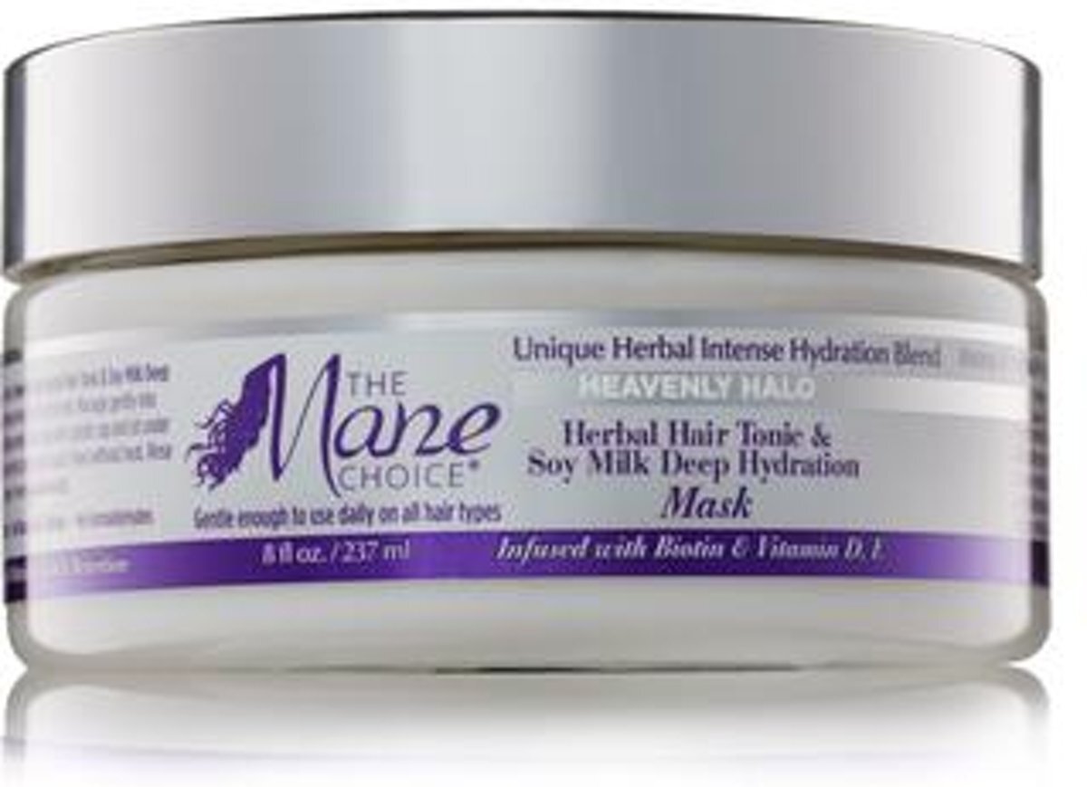 The Mane Choice Heavenly Halo Herbal Hair Tonic&Soy Milk Deep Hydration Mask 237ml