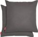 Blumtal Housse de coussin en chenille - Lot de 2 - Doux et avec fermeture éclair invisible - Housse de coussin 50 x 50, anthracite