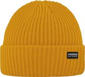 Poederbaas Royal Rib Beanie Yellow