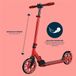 HUDORA Scooter First 200 - Rood - Kinderstep - Inklapbaar