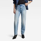 G-Star Viktoria High Straight Jeans Femme Vintage Olympic Blue W28/28