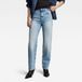 G-Star Viktoria High Straight Jeans Femme Vintage Olympic Blue W28/28