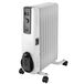 NEO TOOLS radiateur à huile 2000W - Chauffage électrique avec 9 ailettes, 3 niveaux de chaleur, un thermostat réglable, protection contre la surchauffe et roulettes