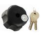 RAM Mounts RAM-KNOB5LU montagekit Zwart Aluminium, Rubber