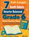 7 Effortless Math Education 7 Full-Length South Dakota Smarter Balanced Grade 6 Math Practice Tests