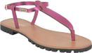 Les tropeziennes par M. Belarbi Dresco Hanil leren sandalen dames roze maat 38