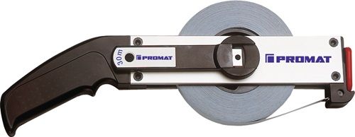Promat rolbandmaat - staal - 30m