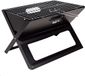 OEM Draagbare grillmand, zwart, rechthoekig, met draaggreep, afmetingen 45x29x30 cm.