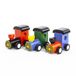 Houten minitrein. FSC. 12 stuks. 3 as 3+ | 12 stuks