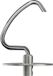 KitchenAid 5KSMTHDHSS Crochet pétrisseur Argent Acier inoxydable