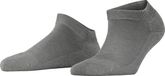 FALKE ClimaWool kort eenkleurig wol lyocell sneakersokken enkelsokken dames grijs - maat 39-40