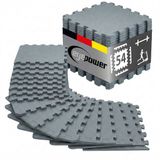 eyepower Omnideal GmbH & Co.KG 54 Stuks Fitness Puzzelmat 30x30cm - Beschermmat Sportvloer Vloertegels Home Gym Apparatuur Training