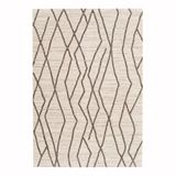 AFK Living - Vloerkleed STRIA, Polyester, Beige, 200 x 290 cm