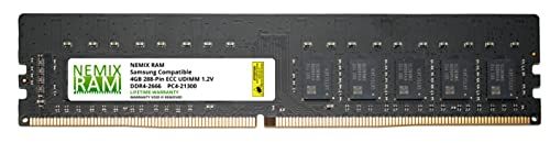 Nemix Ram 32GB Vervanging voor Samsung M391A4G43MB1-CTD DDR4-2666 ECC UDIMM 2Rx8