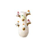 Mansion Atmosphere Vaas met vogels chico 21,5x21,5x42cm