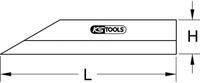 KS Tools 300.0638 Precisie-haarliniaal, 500mm