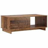 vidaXL Salontafel Oud hout 95 x 50,5 x 35 cm Bewerkt hout