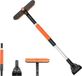 Bol Brosse à neige 3-en-1 Brosse de nettoyage de voiture avec grattoir à glace