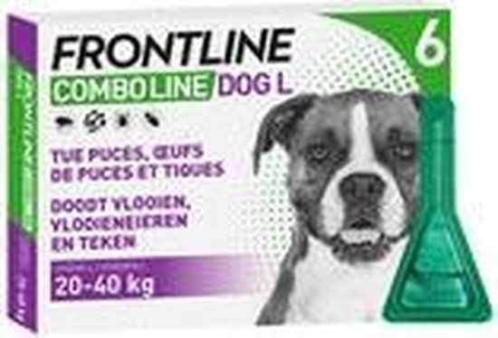 Frontline Combo Line Hond L (20-40 kg) - 6 Pipetten