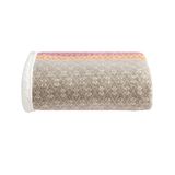 Eddie Bauer - Sprei deken, super zacht omkeerbaar sherpa & geborsteld fleece beddengoed, ideale kerst & witte olifant geschenken, gezellige geruite woondecoratie voor bed of bank (Fair Isle Khaki, gooi)