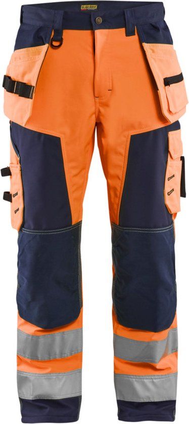 Blåkläder Werkbroek softshell High Vis 1567-2517
