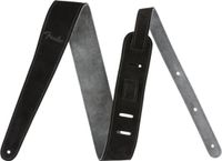 Fender Reversible Suede Gitaarband Zwart/Grijs 0990691006