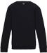 Just Hoods AWDis Sweat Kinder Deep Black maat 5/6 (S)