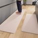 Azomor® Tapis de cuisine Beige Polypropylène 44x150 cm