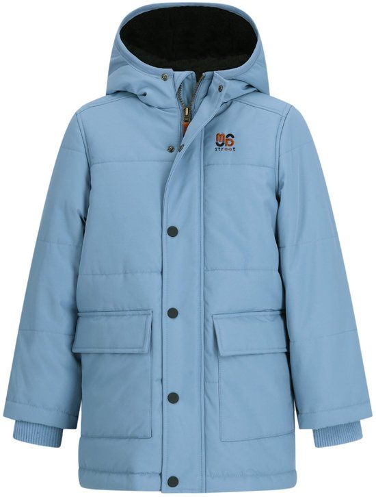 Moodstreet Quilted Parka Jasper M607-6235 Ice Blue - Maat 158/164