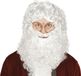 Fiestas Guirca Pruik met baard Kerstman luxe