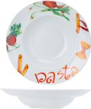 Cosy & Trendy Pastabord Pasta Wit 4 Stuks Ø 27 cm Porselein