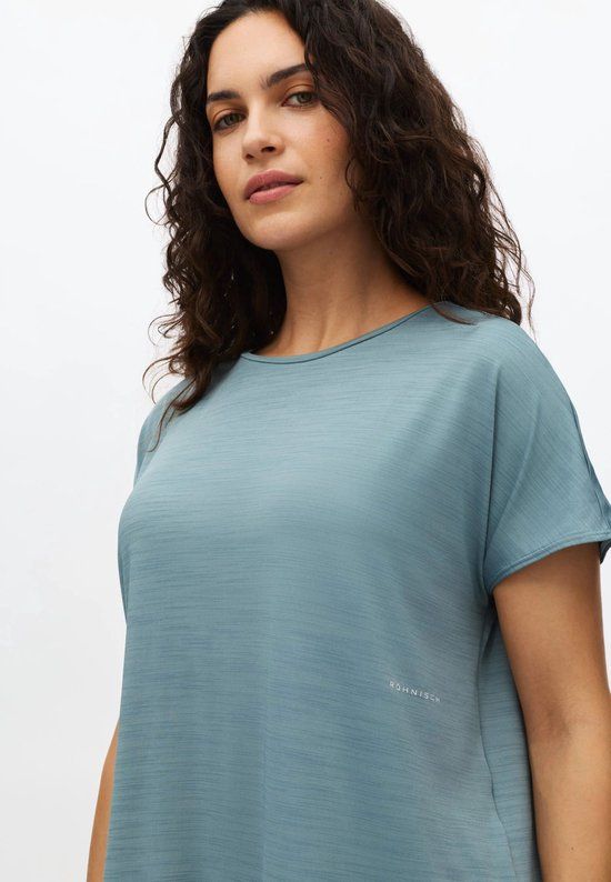 RÖHNISCH - motion tee - Training t-shirt korte mouw dames - Turquoise-Groen