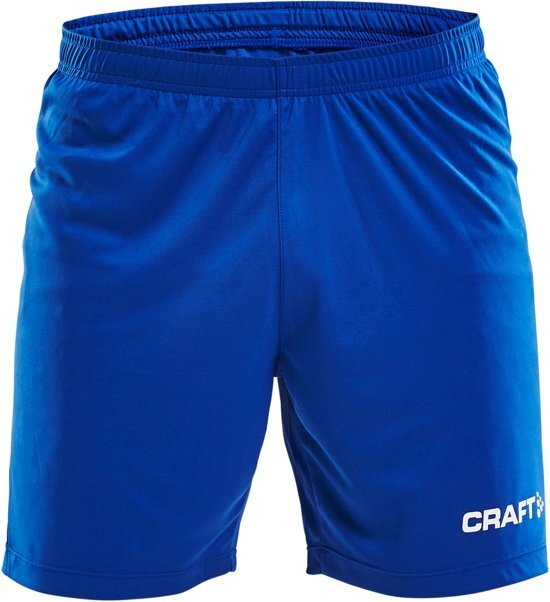 Craft Squad Short Solid Heren Sportbroek - Maat XXL - Mannen - blauw/wit