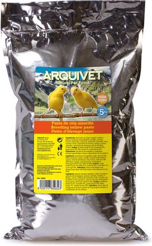 Arquivet Gele Vogel Pasta 300G