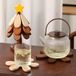 Sous-verres en bois - Forme d'arbre