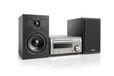 Denon D-M41DAB Home Audio Mini System - Black/Silver