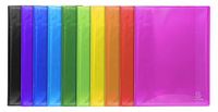 Exacompta 12x IDERAMA® PP Showalbum halfharde PP - 40 tassen - 80 zichten - A4 - Geassorteerd - 85870E