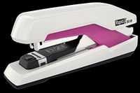 Rapid 5000548 nietmachine super platte nietmachine (30 vellen, moeiteloos, omnipress, hoogwaardige ergonomische behuizing, incl. nietjes, SO30, roze) wit/roze