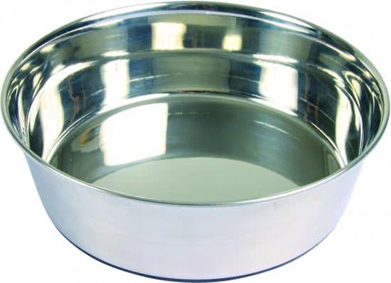 TRIXIE RVS voerbak met anti-slip onderkant - 1.7 L