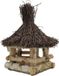 Garden Spirit Maison d'oiseaux Bouleau Ø 33 x H45 cm - Maison d'oiseaux