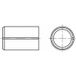 TOOLCRAFT TO-6866514 Spanhulzen Verenstaal 1 stuk(s)