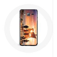 Maniacase Case voor Samsung Galaxy J3 2016 One Piece Poster Crew Seizoen 1