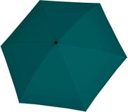 Doppler Fiber Compact Mini Zak paraplu 16 cm - 93cm Diameter - teal petrol