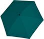 Doppler Fiber Compact Mini Zak paraplu 16 cm - 93cm Diameter - teal petrol