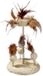 Karlie Sisal/lufa Stand Met Veren Cat Toy - Crème