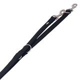 Nobby 80550-05 Mesh Preno hondenriem, 200 cm x 25/35 mm, zwart
