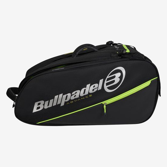 Bullpadel Advance BPP26014 Padeltas - Zwart/Groen - Middelgroot - Unisex