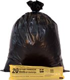 Komo Sac poubelle komo 60l rouleau de 20 pièces noir | 20 pièces