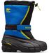 Sorel YOUTH FLURRY™ BOOT Unisex Snowboots - Zwart, Super Blauw - Maat 37